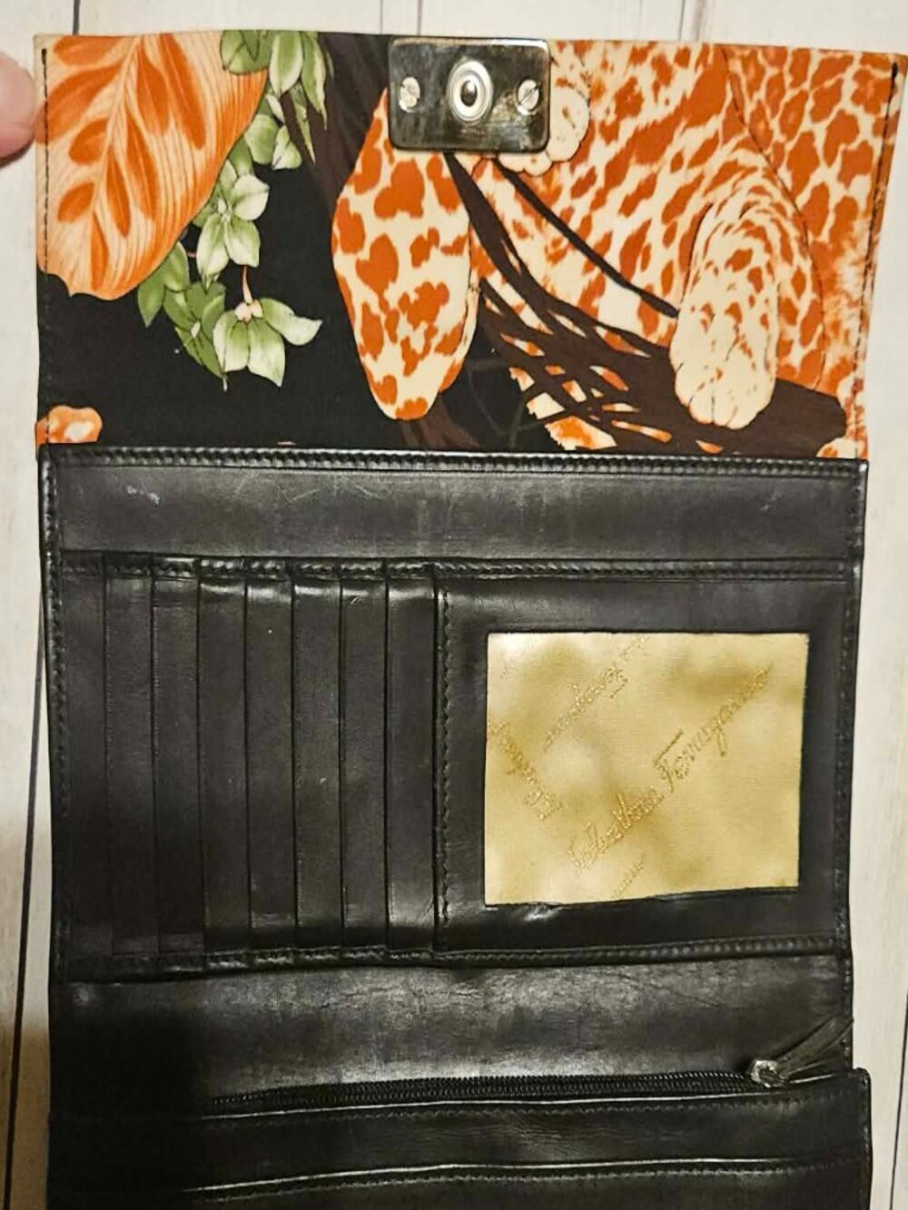 Salvatore Ferragamo Wallet in Fiera Carnival print - Picture 3 of 3